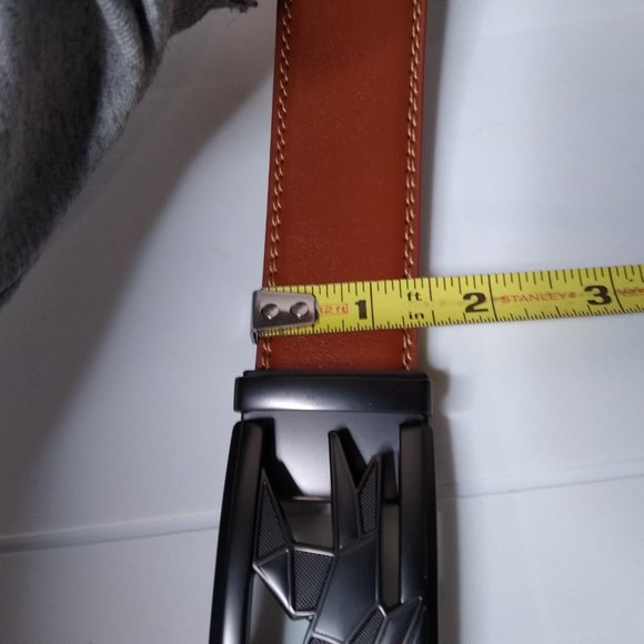 Brown Belt With Bird Buckle 50" - Picture 12 of 13